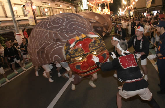 夏祭りと煙火大会